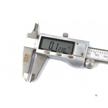 HBM Digital Calipers med fraktfunksjon og rustfritt stålhus