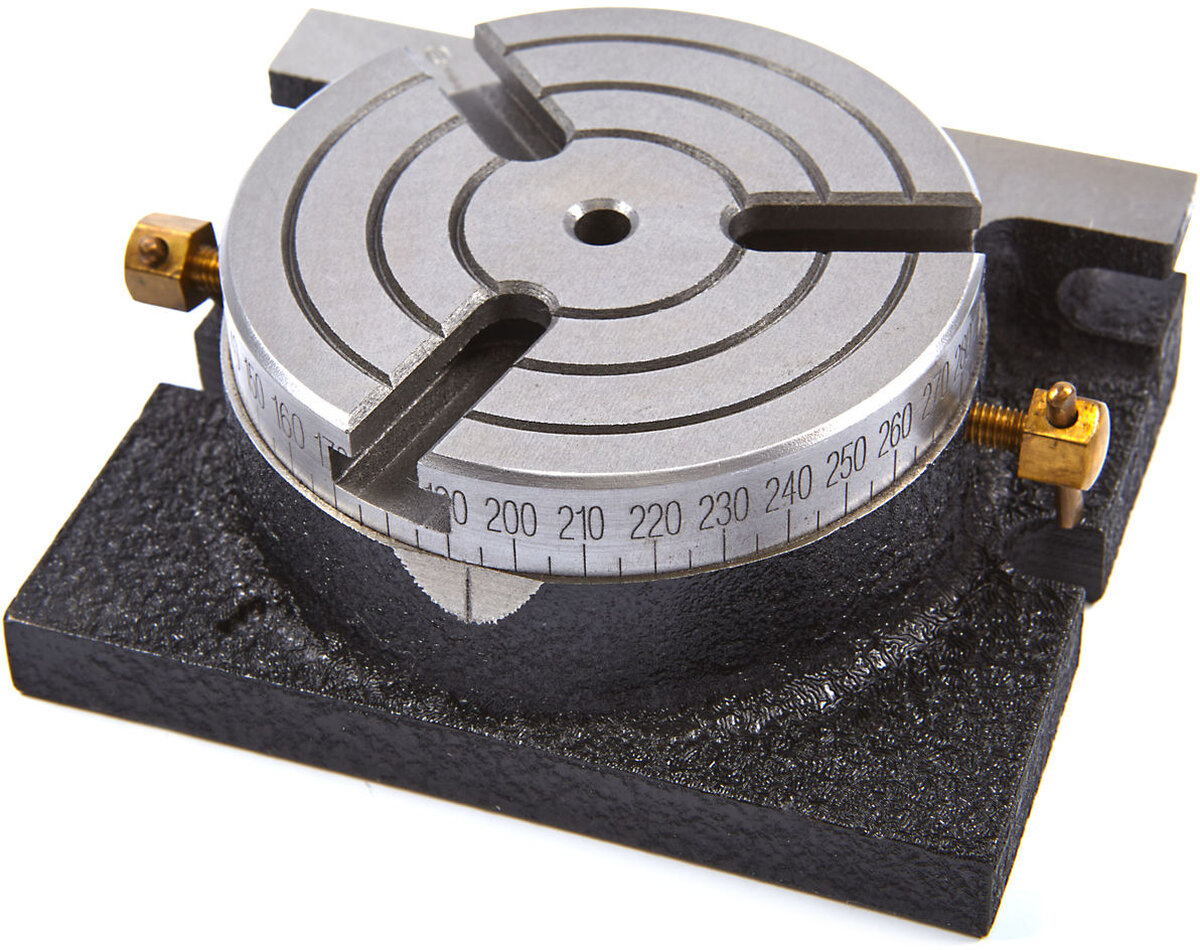 HBM 75 mm Snelverdeeltafel / Indexeertafel met Opspanset