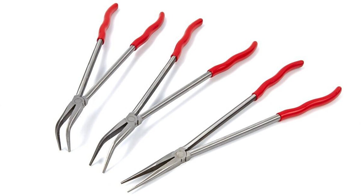 HBM Profi 400 mm 3-teiliger langer Zangensatz