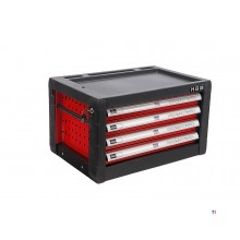 HBM 4 Laden Gereedschap Opzetkast - ROOD