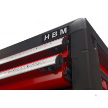 HBM 4 Laden Gereedschap Opzetkast - ROOD