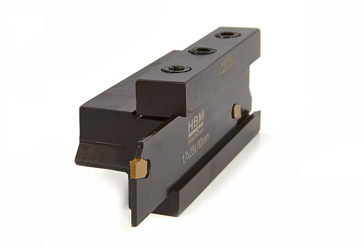 HBM Afsteekhouder met 2mm HM Wisselplaat