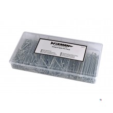 HBM 555 Piece Split Pins Assortment