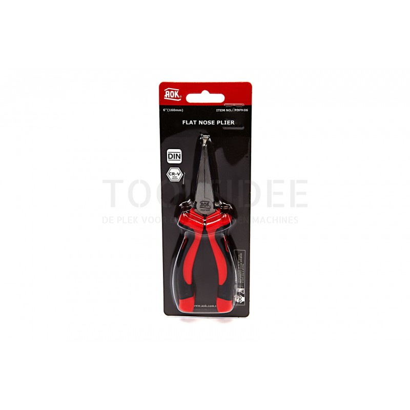 AOK professional flat nose pliers