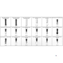 HBM 270 Piece Cable Shoe Assortment