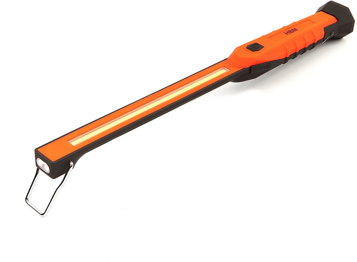 Hbm professionell laddningsbar extra smal LED-ficklampa 300 lumen