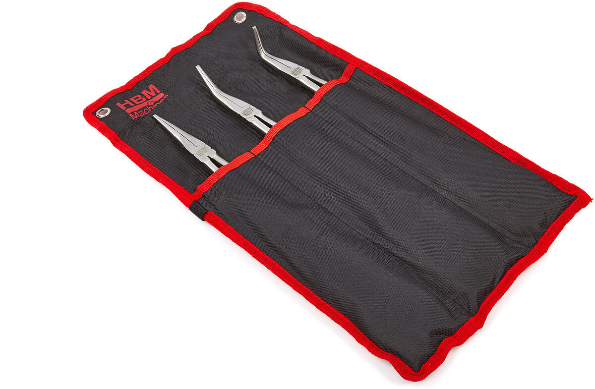 HBM Profi 400 mm 3-teiliger langer Zangensatz