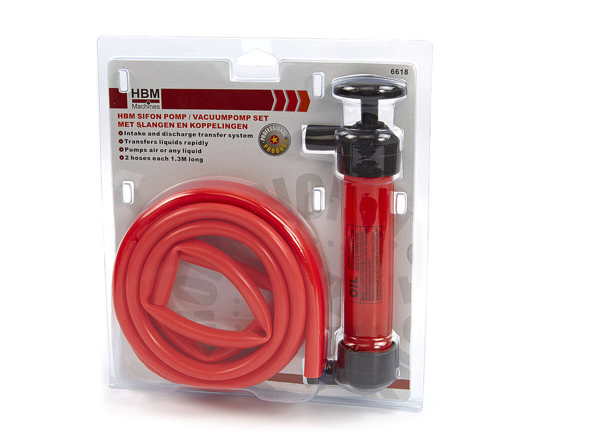 HBM Siphon pumpe / Vakuumpumpe / Spakpumpe sett med slanger og koblinger HBM Siphon pumpe / Vakuumpumpe / Spakpumpe sett med slanger og koblinger