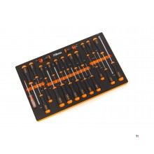 BETA c24s 7 carrelli portautensili con inserto easy foam in 329 parti