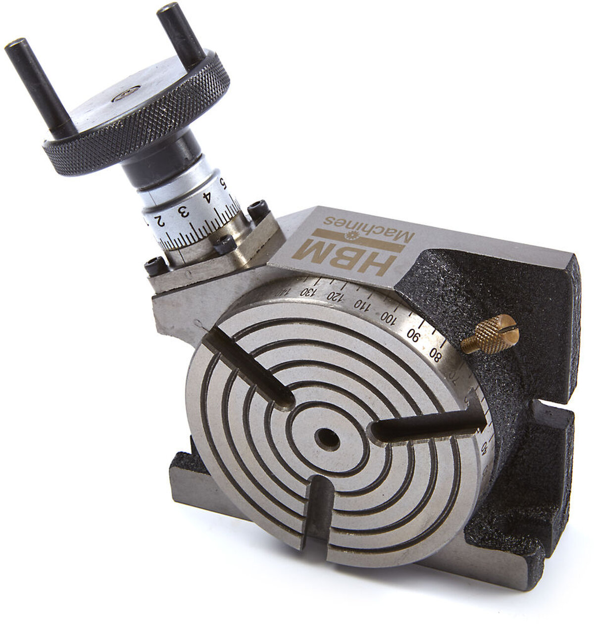 HBM 100 mm distribution table with clamping set