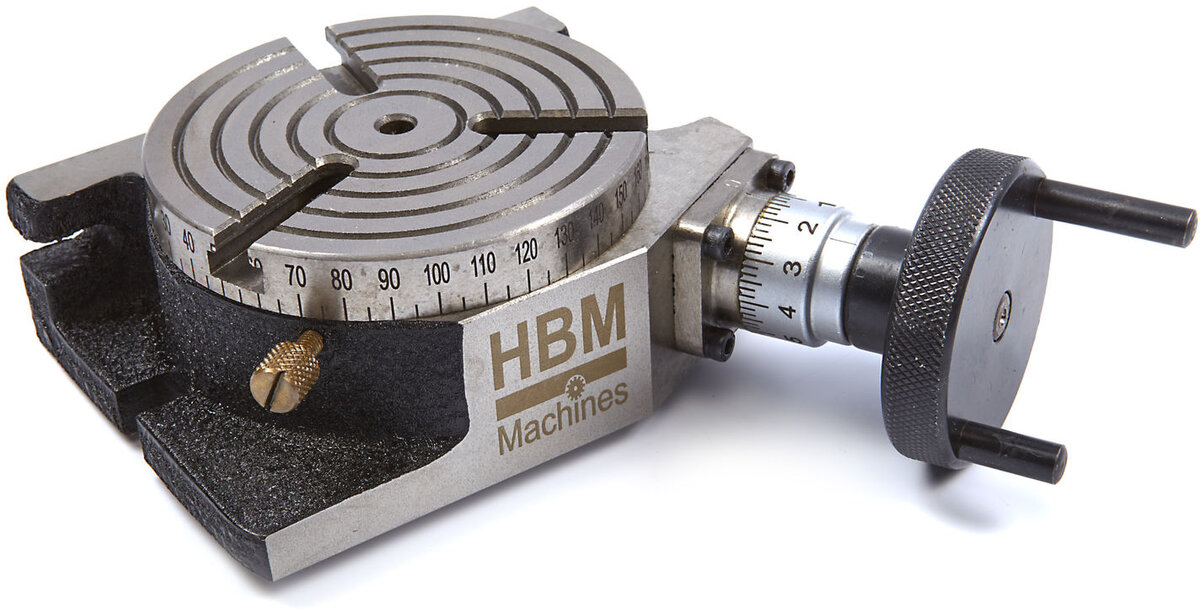 HBM 100 mm distribution table with clamping set