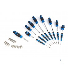 HBM 37-piece professional screwdriver and bit set HBM 37-piece professional screwdriver and bit set