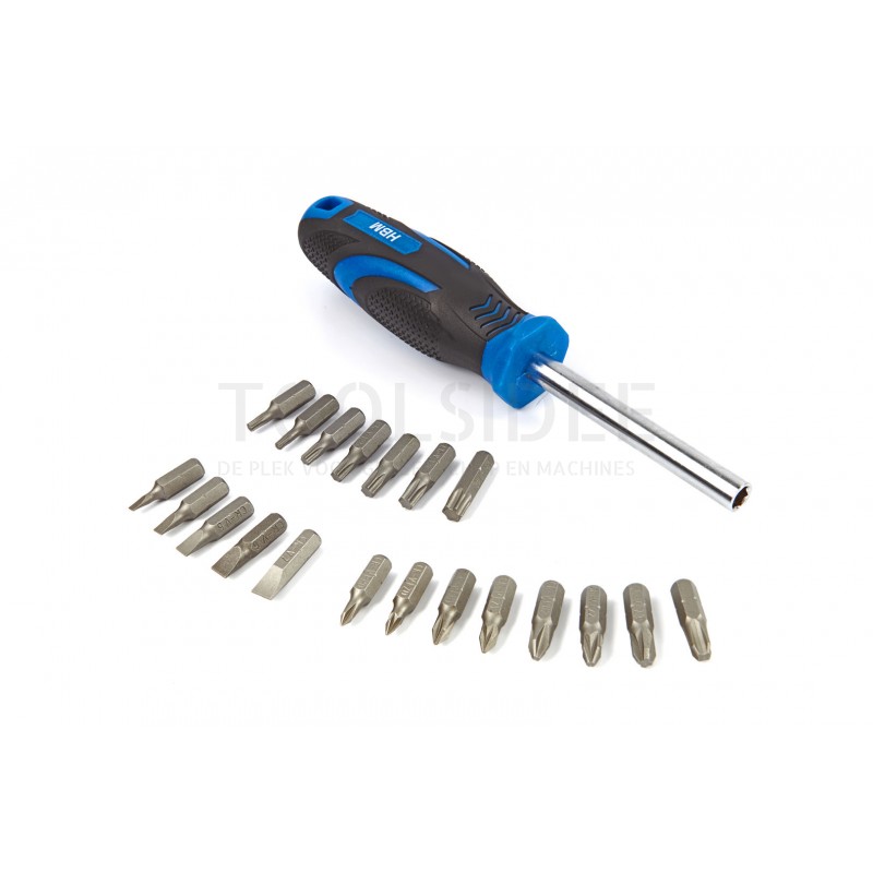 HBM 37-piece professional screwdriver and bit set