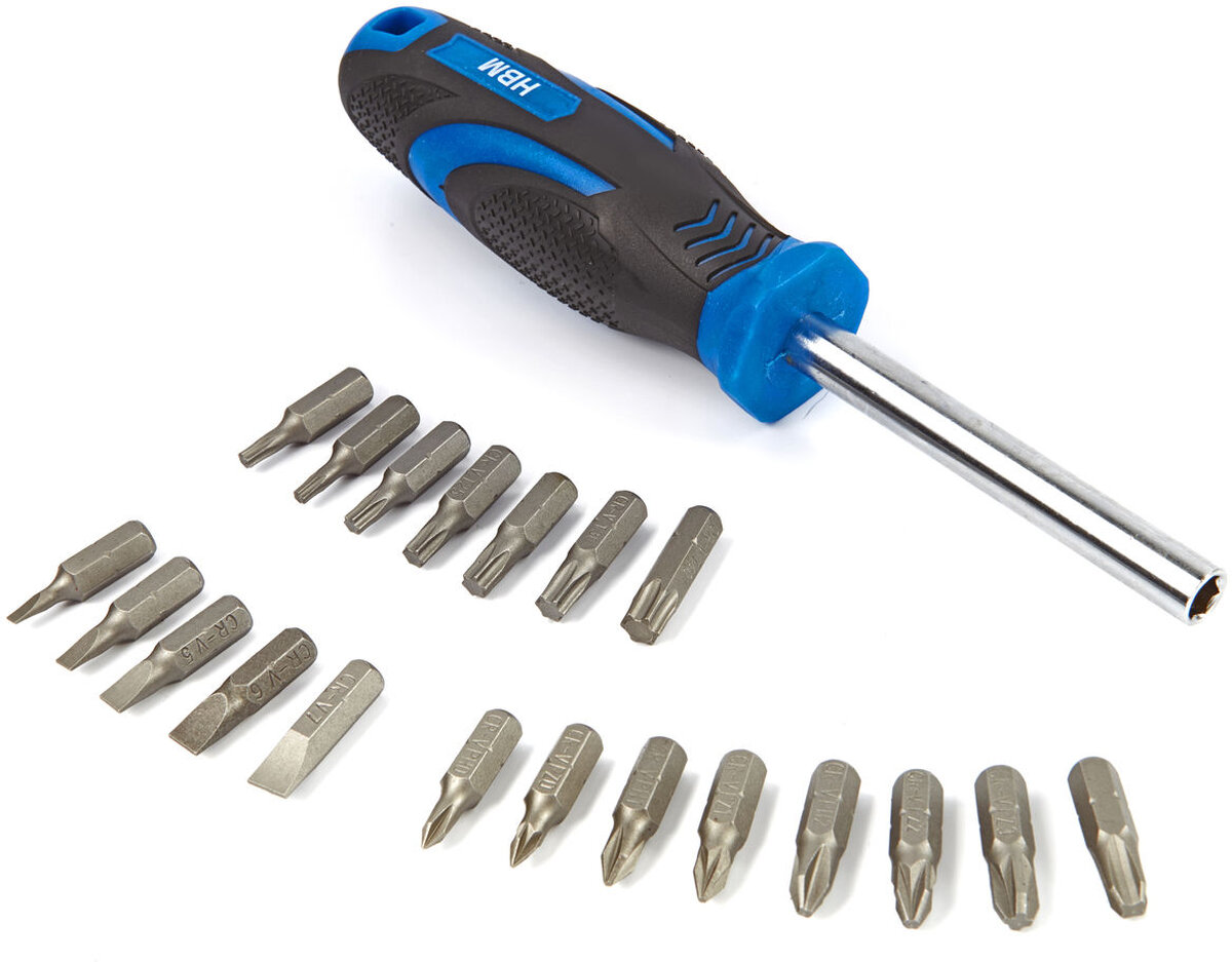 HBM 37-piece professional screwdriver and bit set HBM 37-piece professional screwdriver and bit set