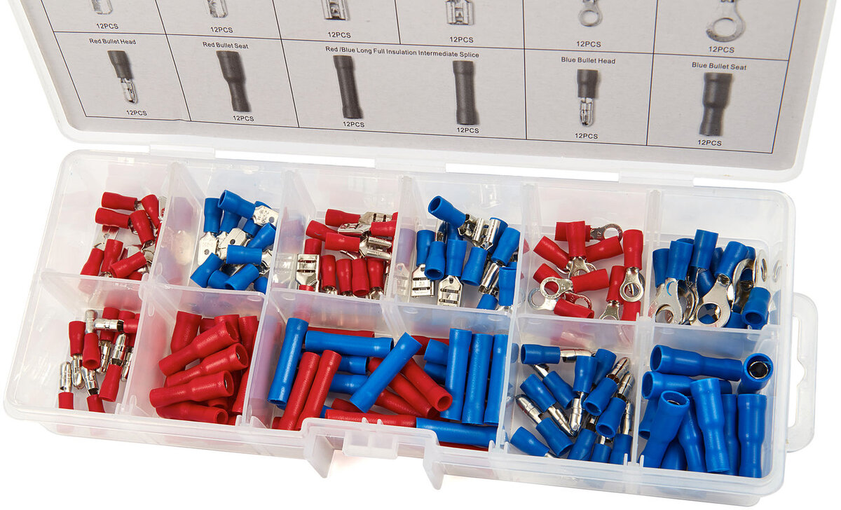 HBM 144-teiliges Kabelschuh-Sortiment