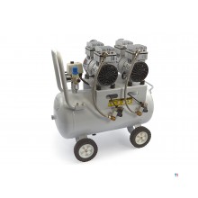 Compressore silenzioso professionale HBM da 50 litri