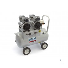 Compressore silenzioso professionale HBM da 50 litri