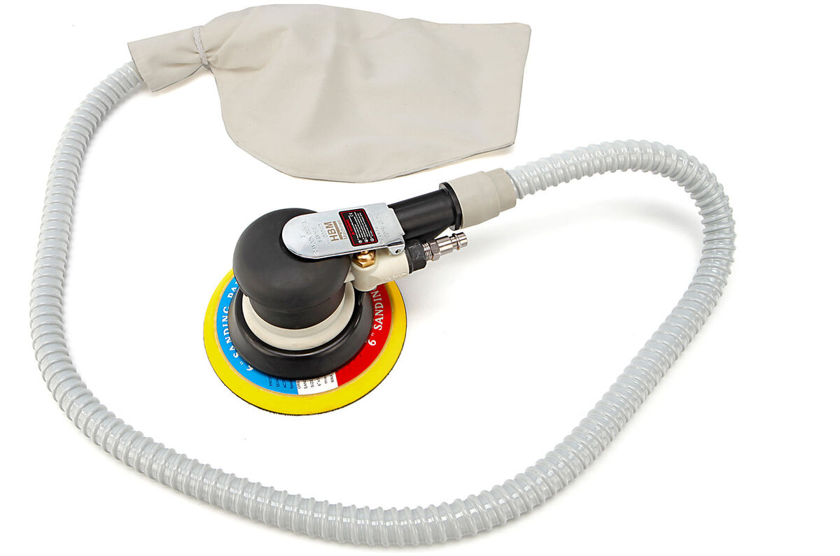 HBM 150 mm. Profi Pneumatische Vacuum Schuurmachine