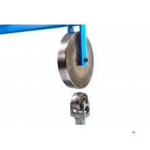 HBM Mini English Wheel med 8 ruller