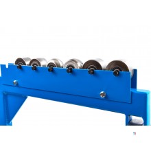 HBM Mini English Wheel med 8 ruller