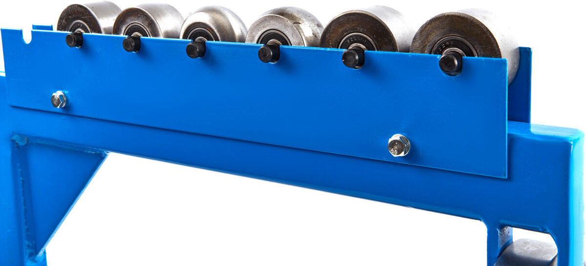 HBM Mini English Wheel med 8 ruller