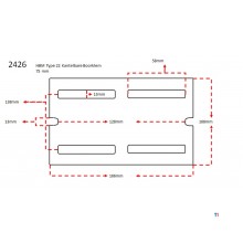 HBM Typ 22 Bohrklemme - Fräsklemme