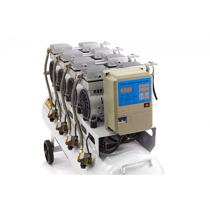 HBM 120 liter professionell lågbrusskompressor