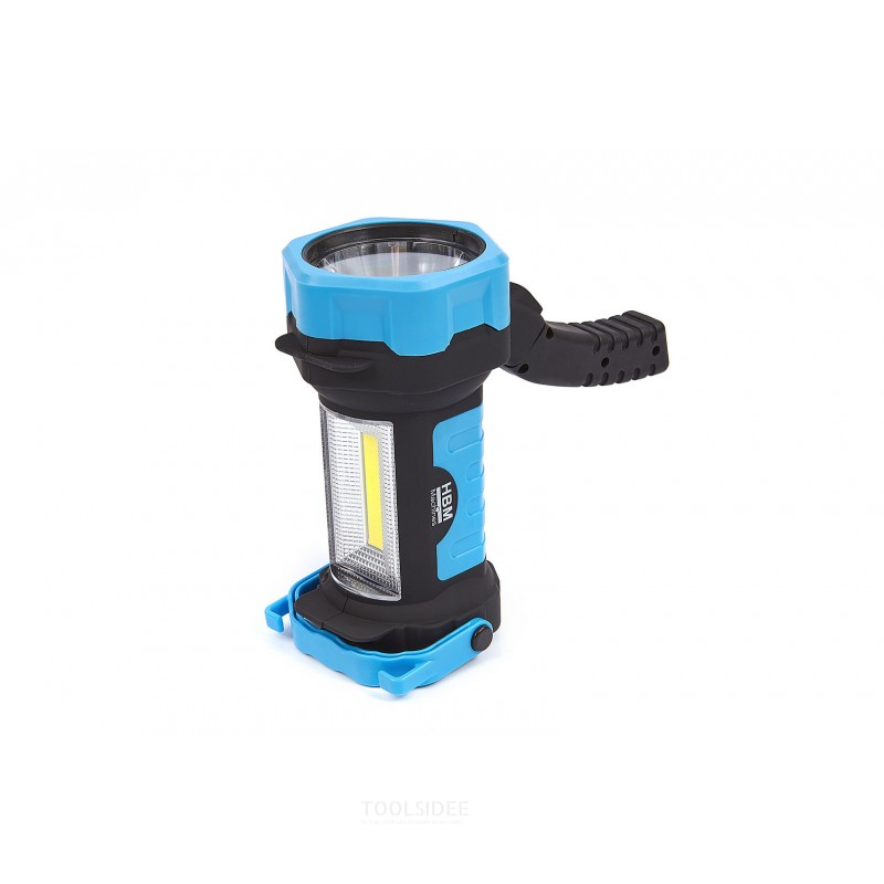 HBM 2 in 1 LED flashlight and construction lamp