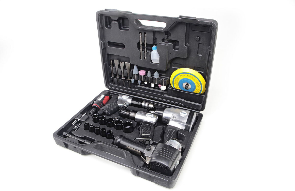 Hbm 42 delar luftverktygssats