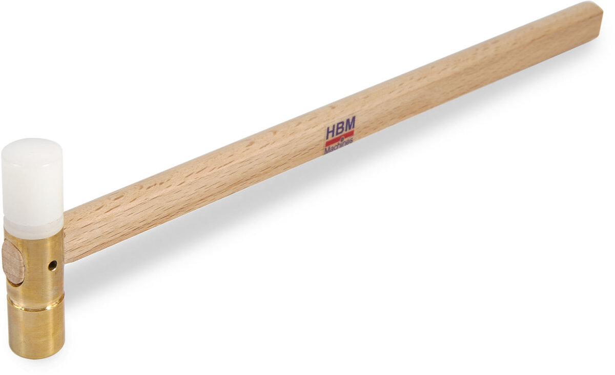 HBM Smykker Hammer med Nylon og Brass Head