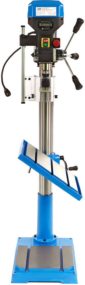 HBM 32 mm. Professionele Kolomboormachine Vloermodel Met Digtale Diepteuitlezing