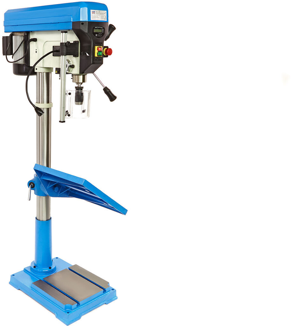 HBM 32 mm. Professionele Kolomboormachine Vloermodel Met Digtale Diepteuitlezing