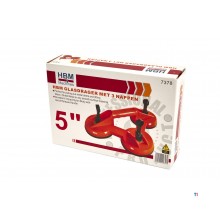 HBM Glass Carrier / Suction Cup med 3 kopper