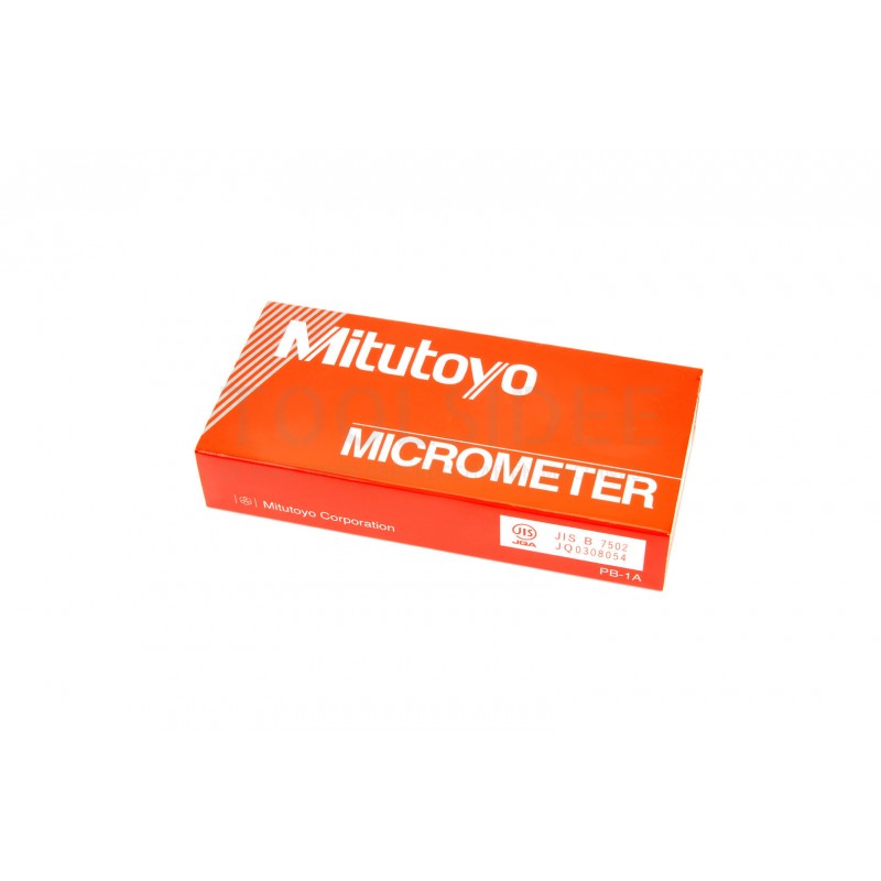 Mitutoyo 103-137 analog micrometer 0-25 mm.