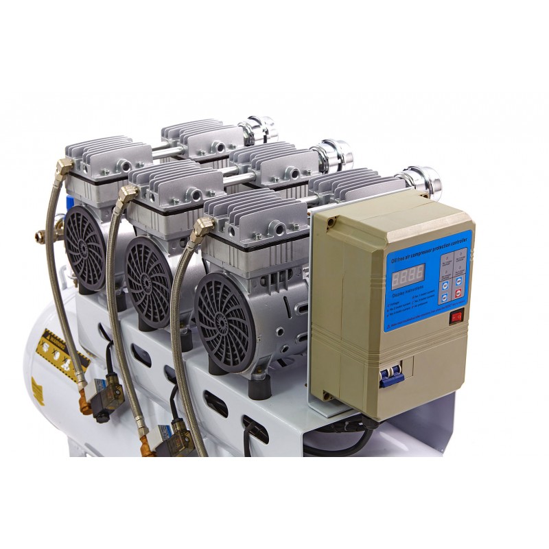 HBM 70 liter professional low noise compressor