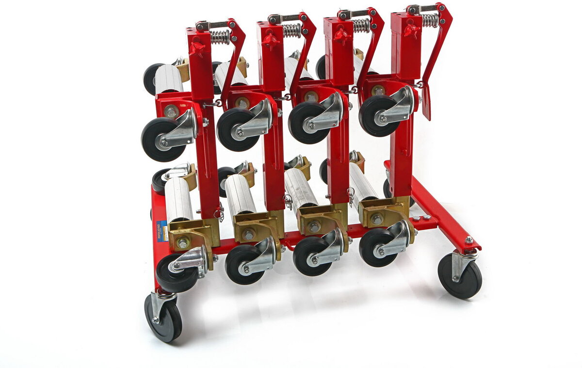 HBM rack for hydraulic automover