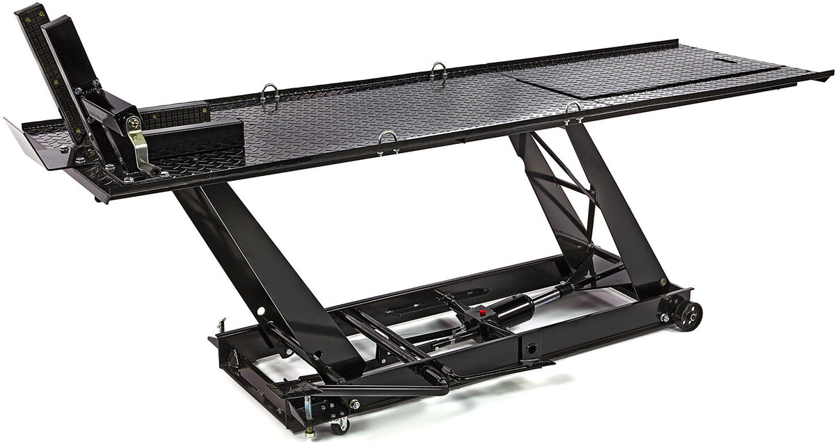 HBM 300 Motorheftafel Hydraulisch - ZWART