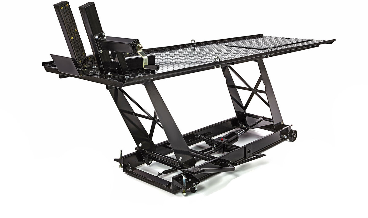 HBM 300 Motorheftafel Hydraulisch - ZWART