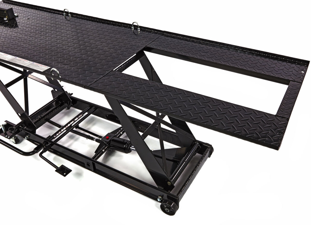 HBM 300 Motorheftafel Hydraulisch - ZWART