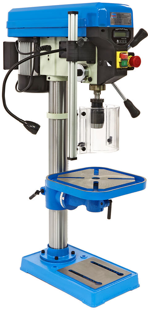 HBM 25 mm. professional drill press with digital depth readout