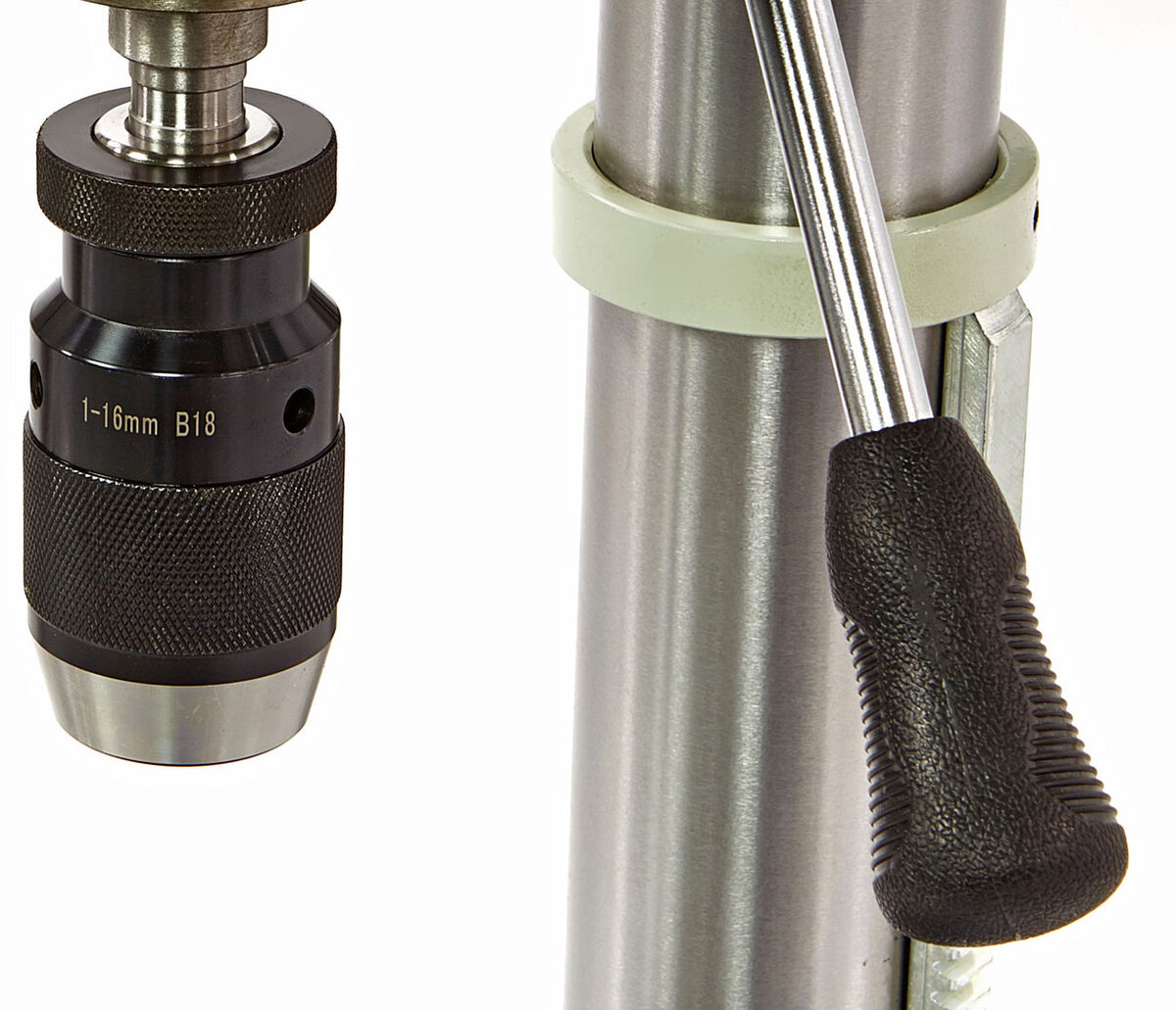 HBM 25 mm. professional drill press with digital depth readout