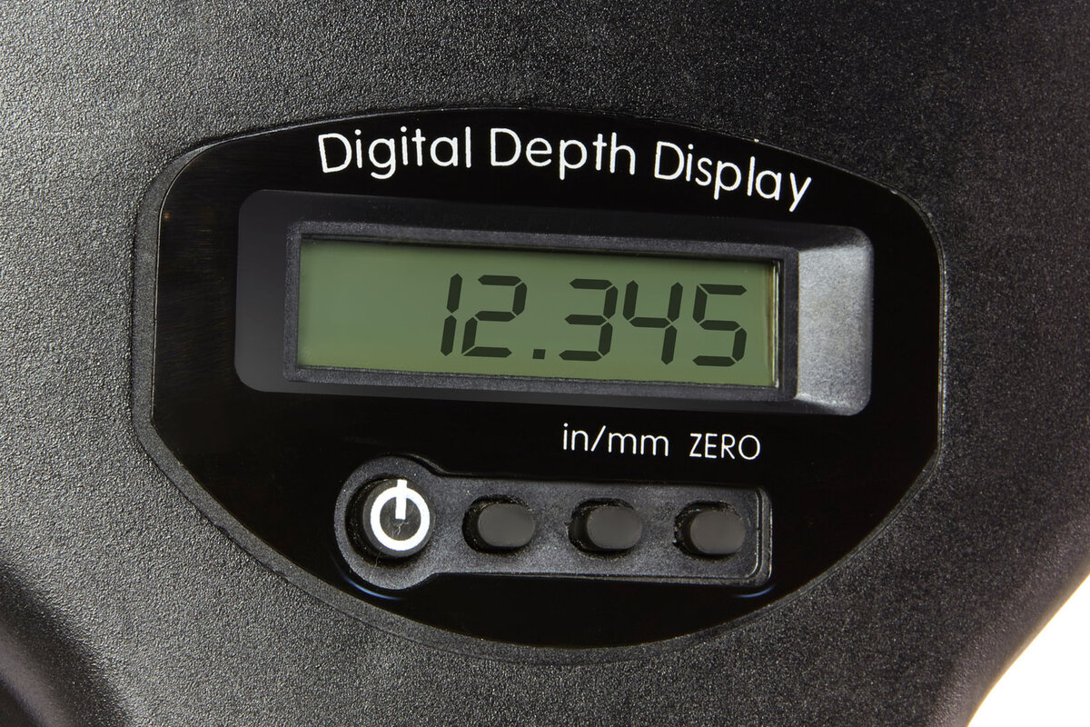 HBM 25 mm. professional drill press with digital depth readout