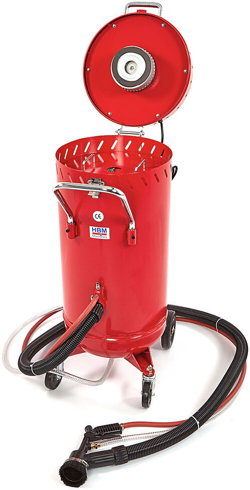 HBM SBC 28 Verrijdbare Straalketel met Afzuiging