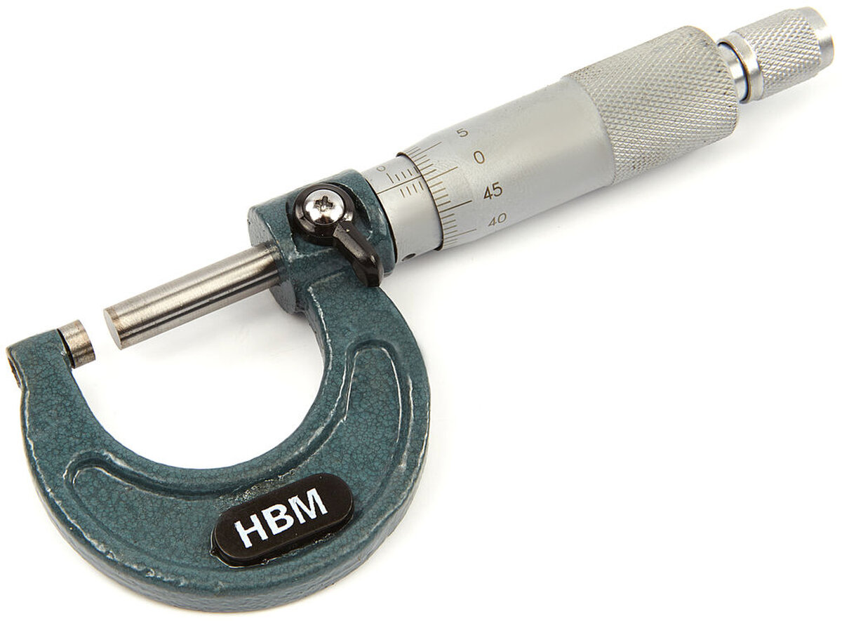HBM analoge utendørs mikrometre modell 2