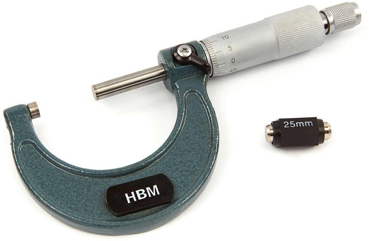 HBM analoge utendørs mikrometre modell 2