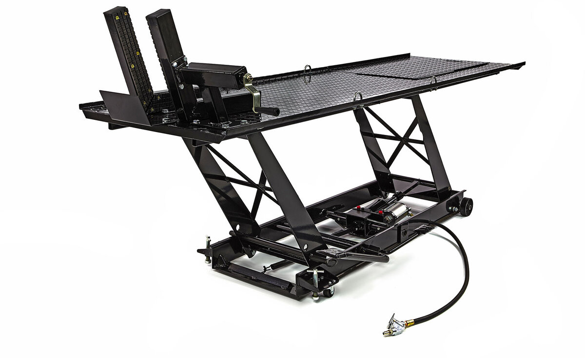 HBM 300 Motor Heisbord Hydraulisk og Pneumatisk - SVART