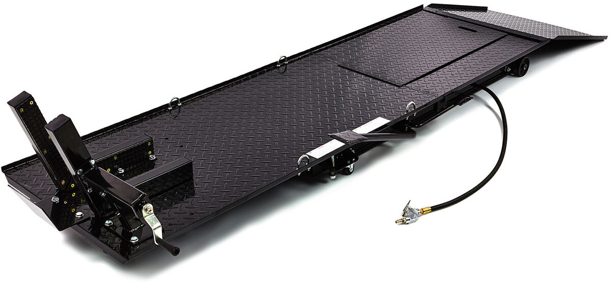 HBM 300 Motor Heisbord Hydraulisk og Pneumatisk - SVART