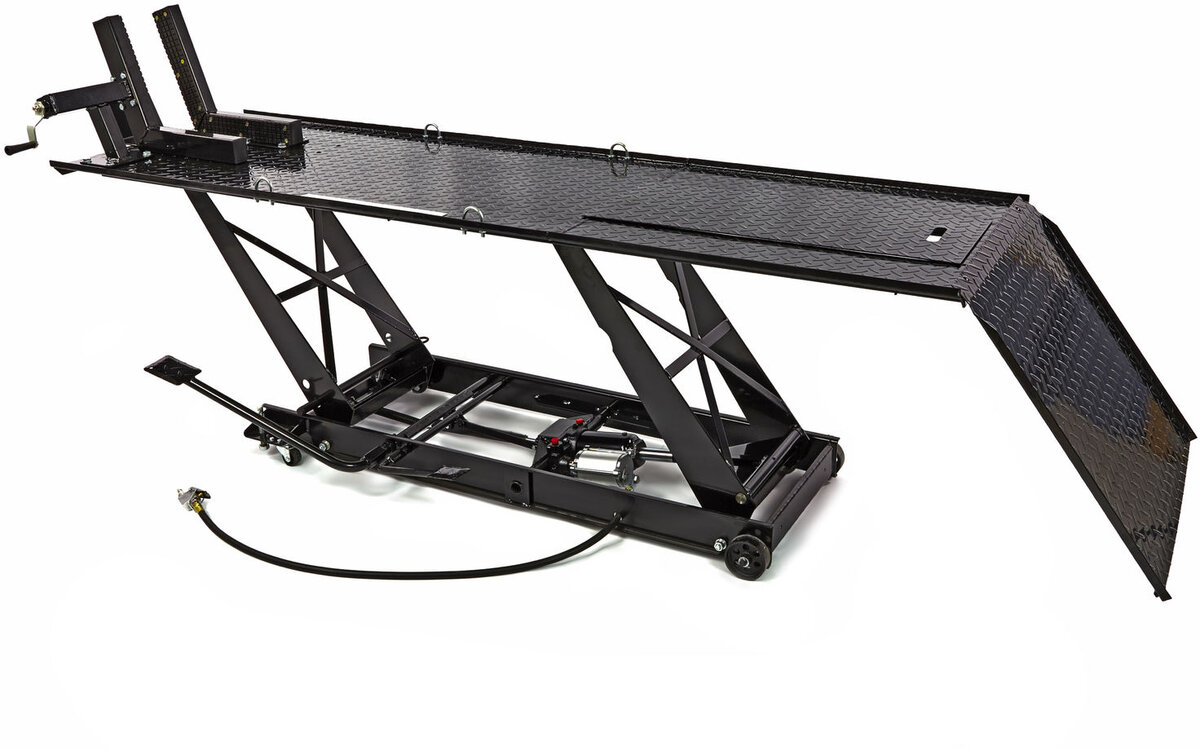 HBM 300 Motor Heisbord Hydraulisk og Pneumatisk - SVART