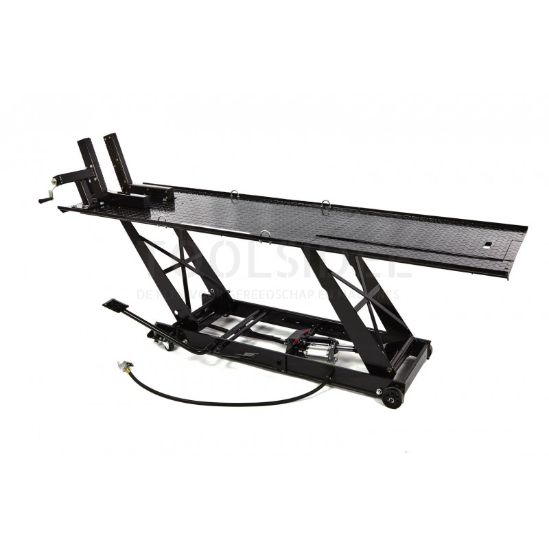 HBM 300 motor lift table hydraulic and pneumatic - black