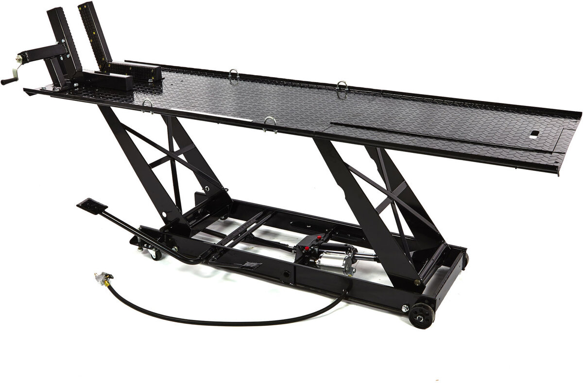 HBM 300 Motor Heisbord Hydraulisk og Pneumatisk - SVART